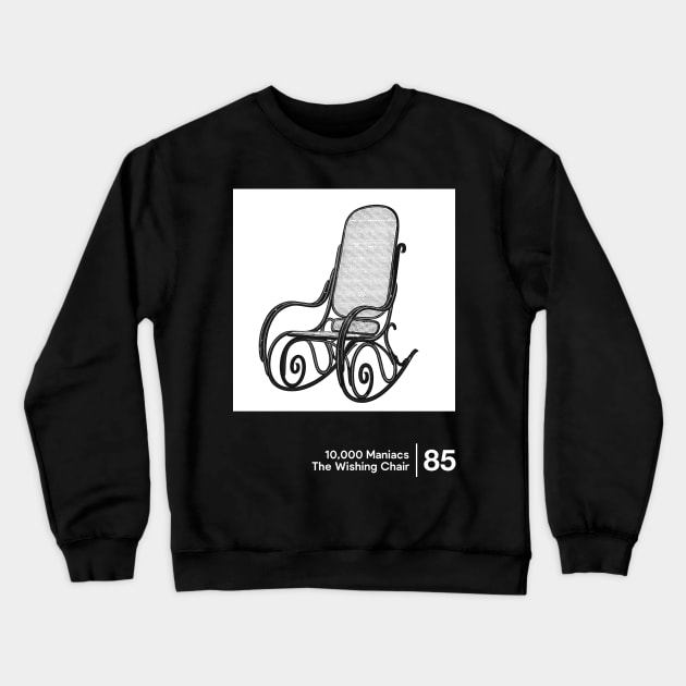 The Wishing Chair - Minimalist Graphic Design Fan Artwork Crewneck Sweatshirt by saudade